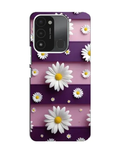 Чехол для TECNO Spark GO (2022) с картинкой «Ромашки на фиолетовом» Чехол для TECNO Spark GO (2022) с картинкой «Ромашки на фиолетовом»