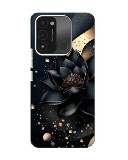 Чохол для TECNO Spark GO (2022) з картинкою «Чорний лотос» Чохол для TECNO Spark GO (2022) з картинкою «Чорний лотос»
