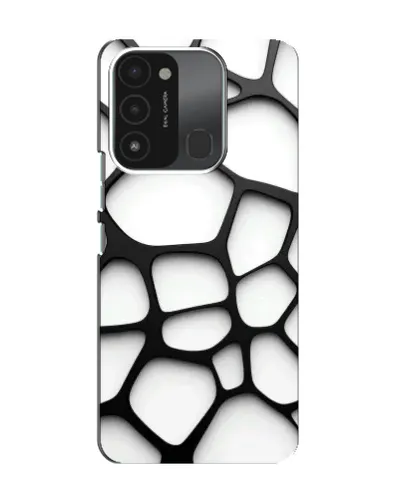 Чохол для TECNO Spark GO (2022) з картинкою «Біла об'ємна сітка» Чохол для TECNO Spark GO (2022) з картинкою «Біла об'ємна сітка»