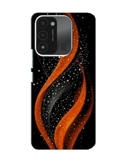 Чохол для TECNO Spark GO (2022) з картинкою «Вогняна зоряна хвиля»
