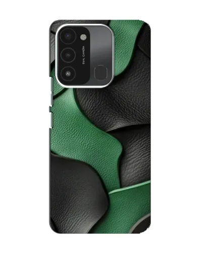 Чохол для TECNO Spark GO (2022) з картинкою «Зелені шкіряні хвилі» Чохол для TECNO Spark GO (2022) з картинкою «Зелені шкіряні хвилі»