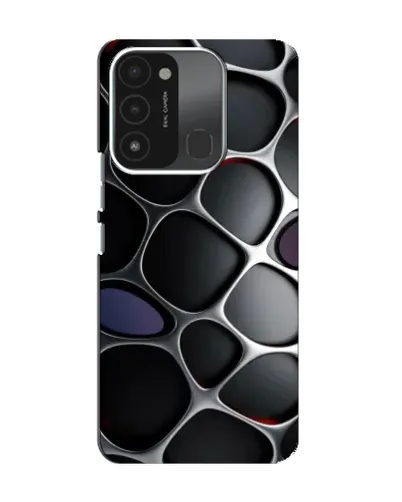 Чохол для TECNO Spark GO (2022) з картинкою «Об'ємна темна решітка» Чохол для TECNO Spark GO (2022) з картинкою «Об'ємна темна решітка»