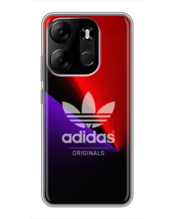 Чохол для TECNO Spark Go 2023 (BF7) з картинкою «Adidas Red Neon»