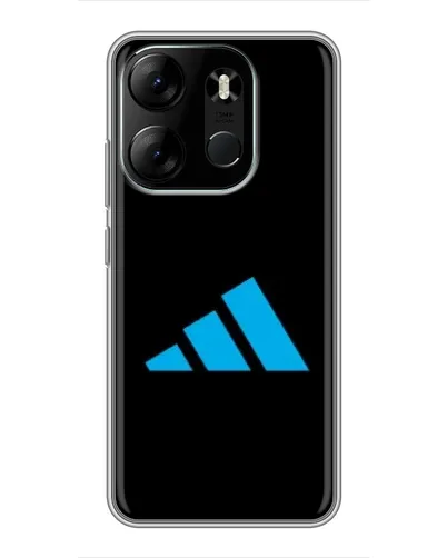 Чехол для TECNO Spark Go 2023 (BF7) с картинкой «Adidas Cyan Logo» Чехол для TECNO Spark Go 2023 (BF7) с картинкой «Adidas Cyan Logo»