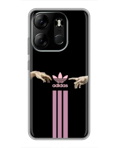 Чехол для TECNO Spark Go 2023 (BF7) с картинкой «Adidas Hands» Чехол для TECNO Spark Go 2023 (BF7) с картинкой «Adidas Hands»