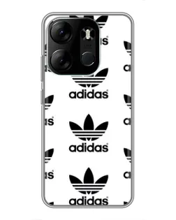 Чехол для TECNO Spark Go 2023 (BF7) с картинкой «Adidas Pattern» Чехол для TECNO Spark Go 2023 (BF7) с картинкой «Adidas Pattern»