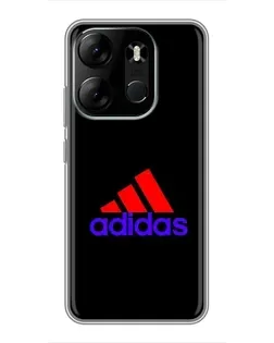 Чехол для TECNO Spark Go 2023 (BF7) с картинкой «Классический Adidas» Чехол для TECNO Spark Go 2023 (BF7) с картинкой «Классический Adidas»