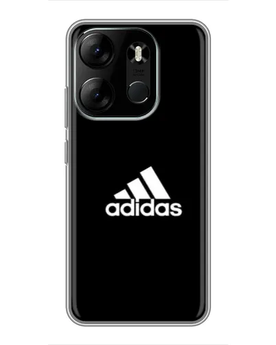 Чехол для TECNO Spark Go 2023 (BF7) с картинкой «Черная классика Adidas» Чехол для TECNO Spark Go 2023 (BF7) с картинкой «Черная классика Adidas»