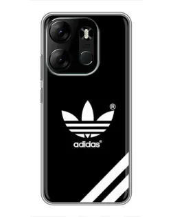 Чехол для TECNO Spark Go 2023 (BF7) с картинкой «Adidas с диагональными полосами»