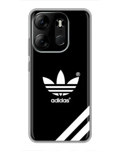 Чехол для TECNO Spark Go 2023 (BF7) с картинкой «Adidas с диагональными полосами» Чехол для TECNO Spark Go 2023 (BF7) с картинкой «Adidas с диагональными полосами»
