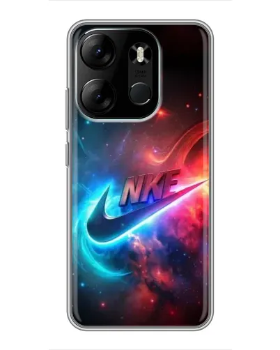 Чехол для TECNO Spark Go 2023 (BF7) с картинкой «Огненный логотип Nike» Чехол для TECNO Spark Go 2023 (BF7) с картинкой «Огненный логотип Nike»