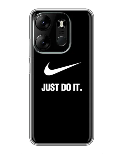 Чехол для TECNO Spark Go 2023 (BF7) с картинкой «Классический принт Nike» Чехол для TECNO Spark Go 2023 (BF7) с картинкой «Классический принт Nike»