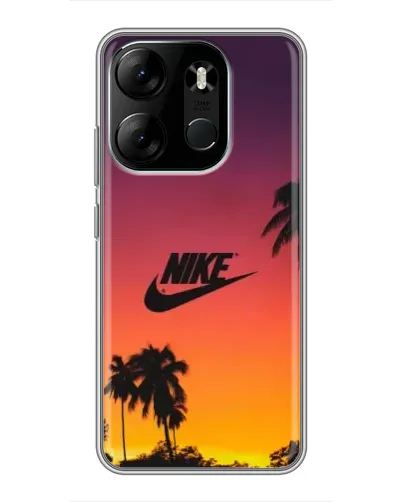 Чехол для TECNO Spark Go 2023 (BF7) с картинкой «Nike на закате солнца» Чехол для TECNO Spark Go 2023 (BF7) с картинкой «Nike на закате солнца»