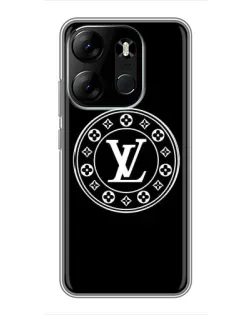 Чехол для TECNO Spark Go 2023 (BF7) с картинкой «LV — печать стиля»