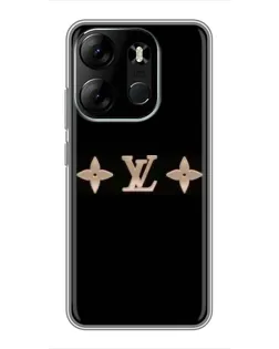 Чехол для TECNO Spark Go 2023 (BF7) с картинкой «Louis Vuitton — минимализм»
