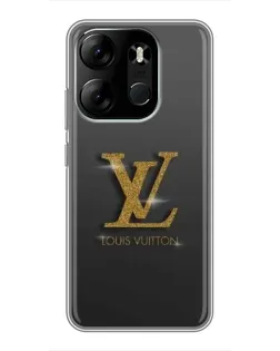 Чехол для TECNO Spark Go 2023 (BF7) с картинкой «Градиент Louis Vuitton»