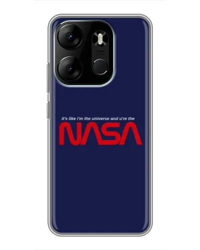 Чехол для TECNO Spark Go 2023 (BF7) с картинкой «NASA — глубокий космос»
