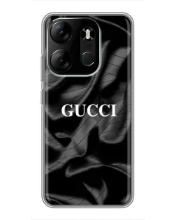 Чохол для TECNO Spark Go 2023 (BF7) з картинкою «Gucci — шовкові хвилі»