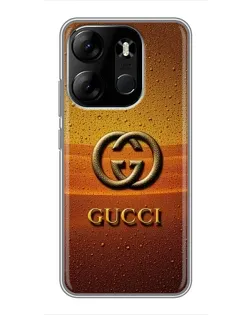 Чехол для TECNO Spark Go 2023 (BF7) с картинкой «Gucci — солнечный градиент»