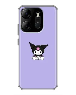 Чехол для TECNO Spark Go 2023 (BF7) с картинкой «Kuromi — фиолетовый минимализм» Чехол для TECNO Spark Go 2023 (BF7) с картинкой «Kuromi — фиолетовый минимализм»