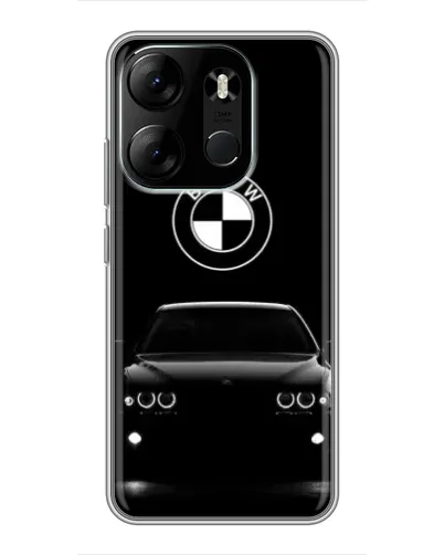 Чехол для TECNO Spark Go 2023 (BF7) с картинкой «BMW — взгляд из темноты»