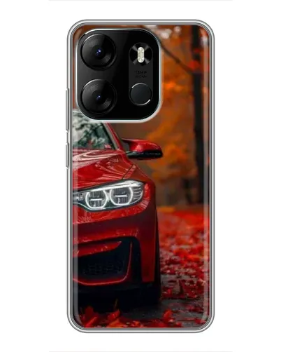 Чехол для TECNO Spark Go 2023 (BF7) с картинкой «Осенняя BMW M4»