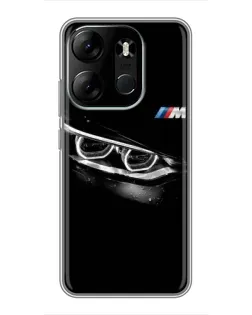 Чехол для TECNO Spark Go 2023 (BF7) с картинкой «BMW — взгляд тигра» Чехол для TECNO Spark Go 2023 (BF7) с картинкой «BMW — взгляд тигра»