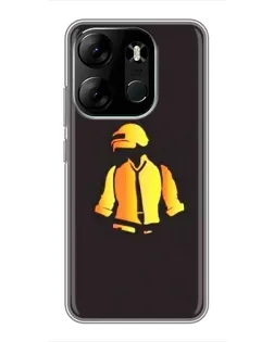Чехол для TECNO Spark Go 2023 (BF7) с картинкой «Winner Winner — PUBG»