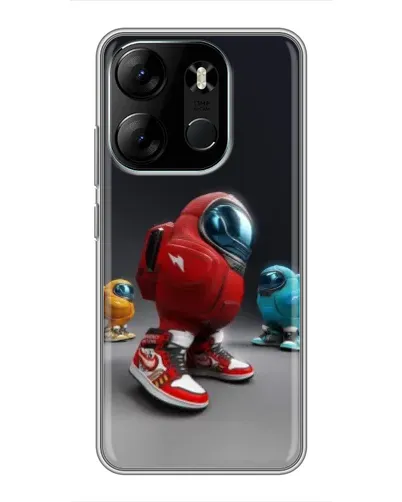 Чохол для TECNO Spark Go 2023 (BF7) з картинкою «Among Us — 3D стиль» Чохол для TECNO Spark Go 2023 (BF7) з картинкою «Among Us — 3D стиль»