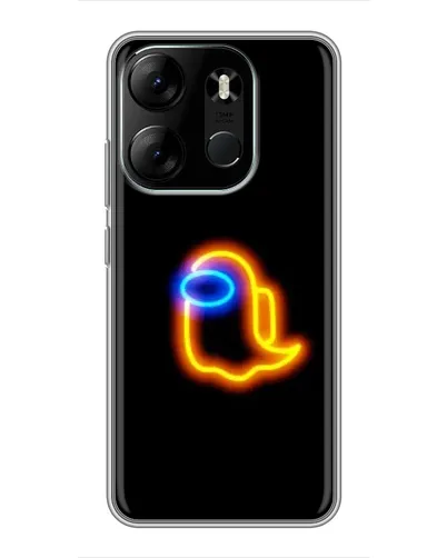 Чохол для TECNO Spark Go 2023 (BF7) з картинкою «Among Us неонове сяйво» Чохол для TECNO Spark Go 2023 (BF7) з картинкою «Among Us неонове сяйво»