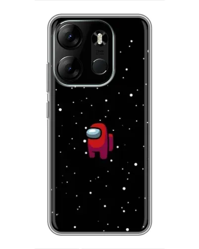 Чохол для TECNO Spark Go 2023 (BF7) з картинкою «Червоний Among Us» Чохол для TECNO Spark Go 2023 (BF7) з картинкою «Червоний Among Us»
