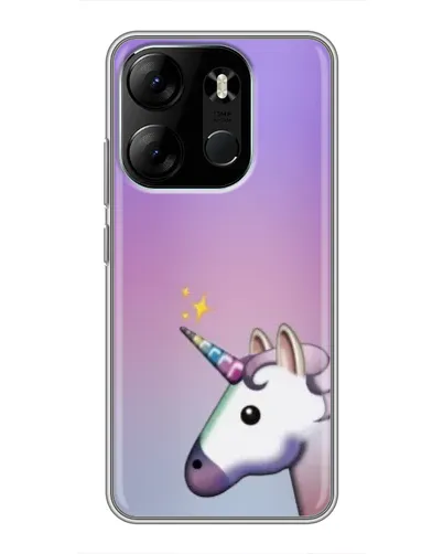 Чехол для TECNO Spark Go 2023 (BF7) с картинкой «Единорог градиент» Чехол для TECNO Spark Go 2023 (BF7) с картинкой «Единорог градиент»