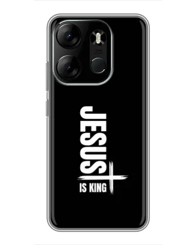 Чехол для TECNO Spark Go 2023 (BF7) с картинкой «Вертикаль веры Jesus»