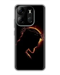Чехол для TECNO Spark Go 2023 (BF7) с картинкой «Терновый венец»
