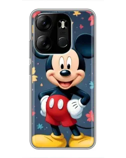 Чехол для TECNO Spark Go 2023 (BF7) с картинкой «Осенний Mickey Mouse»