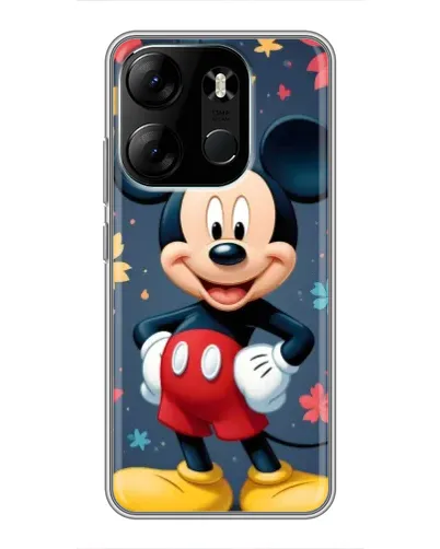 Чехол для TECNO Spark Go 2023 (BF7) с картинкой «Осенний Mickey Mouse»