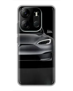 Чохол для TECNO Spark Go 2023 (BF7) з картинкою «Tesla Model S Look»