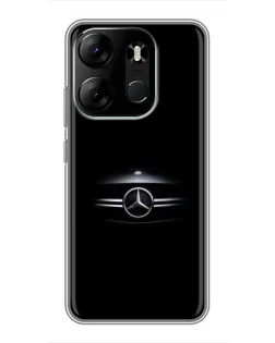 Чохол для TECNO Spark Go 2023 (BF7) з картинкою «Mercedes — абстрактні лінії» Чохол для TECNO Spark Go 2023 (BF7) з картинкою «Mercedes — абстрактні лінії»