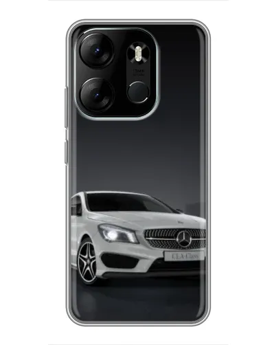 Чехол для TECNO Spark Go 2023 (BF7) с картинкой «Mercedes AMG GT Silver» Чехол для TECNO Spark Go 2023 (BF7) с картинкой «Mercedes AMG GT Silver»