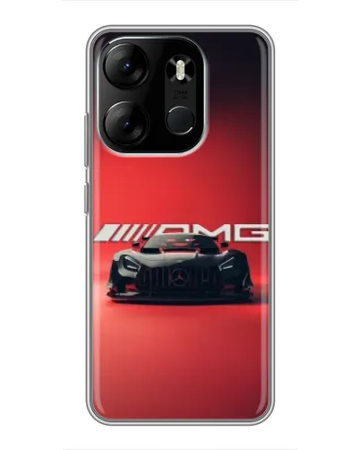 Чехол для TECNO Spark Go 2023 (BF7) с картинкой «Mercedes AMG — красная линия» Чехол для TECNO Spark Go 2023 (BF7) с картинкой «Mercedes AMG — красная линия»