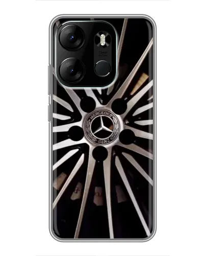 Чехол для TECNO Spark Go 2023 (BF7) с картинкой «Диск Mercedes» Чехол для TECNO Spark Go 2023 (BF7) с картинкой «Диск Mercedes»
