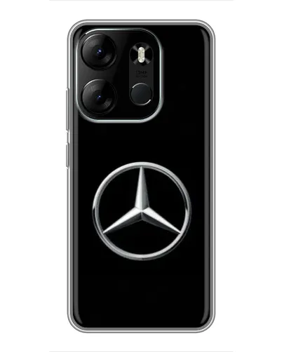 Чехол для TECNO Spark Go 2023 (BF7) с картинкой «Mercedes классический лого» Чехол для TECNO Spark Go 2023 (BF7) с картинкой «Mercedes классический лого»