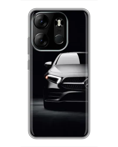 Чехол для TECNO Spark Go 2023 (BF7) с картинкой «Свет фар Mercedes» Чехол для TECNO Spark Go 2023 (BF7) с картинкой «Свет фар Mercedes»