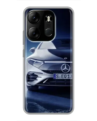 Чехол для TECNO Spark Go 2023 (BF7) с картинкой «Mercedes EQ — будущее» Чехол для TECNO Spark Go 2023 (BF7) с картинкой «Mercedes EQ — будущее»