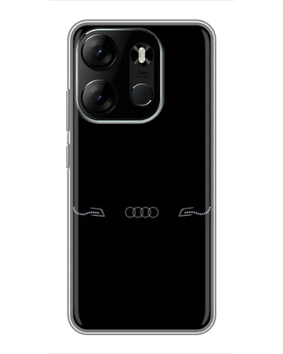 Чехол для TECNO Spark Go 2023 (BF7) с картинкой «Audi — световой подпись» Чехол для TECNO Spark Go 2023 (BF7) с картинкой «Audi — световой подпись»