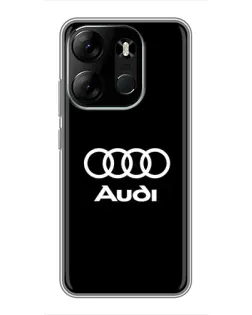 Чохол для TECNO Spark Go 2023 (BF7) з картинкою «Класичне лого Audi» Чохол для TECNO Spark Go 2023 (BF7) з картинкою «Класичне лого Audi»