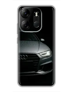 Чохол для TECNO Spark Go 2023 (BF7) з картинкою «Audi — деталізація кузова» Чохол для TECNO Spark Go 2023 (BF7) з картинкою «Audi — деталізація кузова»