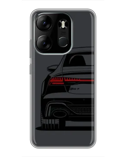Чехол для TECNO Spark Go 2023 (BF7) с картинкой «Задняя часть Audi — арт» Чехол для TECNO Spark Go 2023 (BF7) с картинкой «Задняя часть Audi — арт»