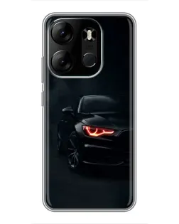 Чехол для TECNO Spark Go 2023 (BF7) с картинкой «Audi — хищный взгляд»