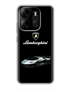 Чохол для TECNO Spark Go 2023 (BF7) з картинкою «Логотип Lamborghini класика»